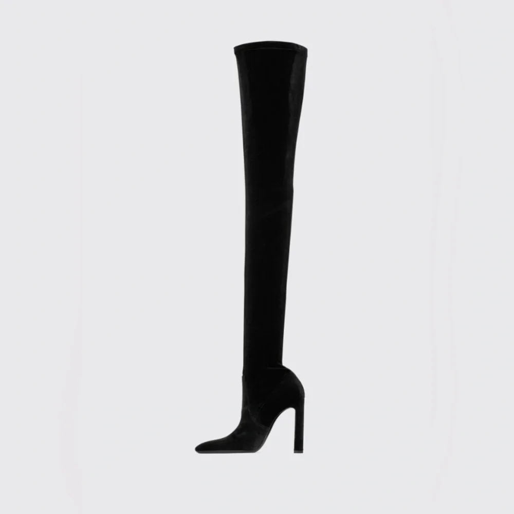 YSL over the knee boots - Picture 3 of 4